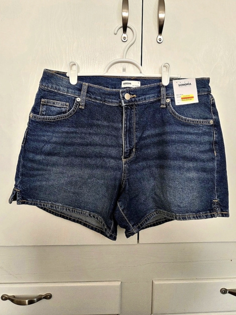 Sonoma Denim Jean Shorts in Blue NWT